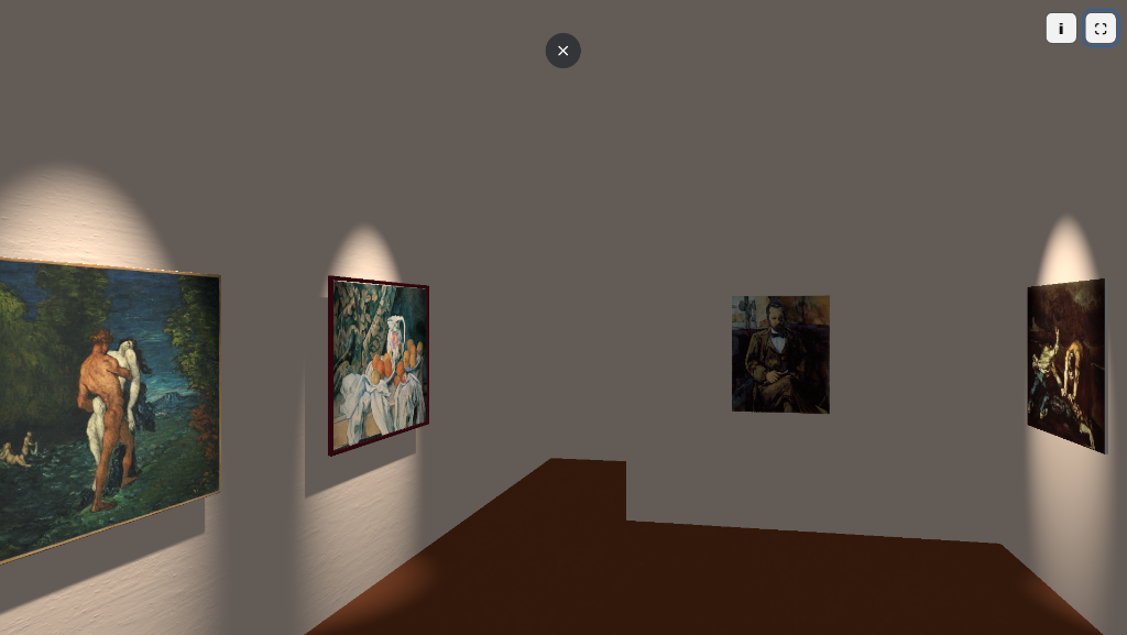 XRConnect 3D Web Gallery Exhibition View